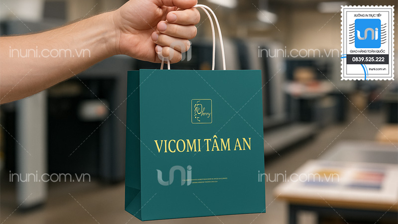 Mẫu túi giấy đựng thuốc ấn tượng