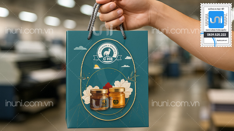 Bộ sưu tập mẫu túi giấy yến sào ấn tượng