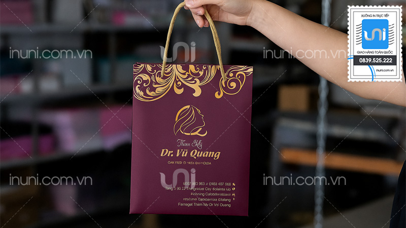 Quy cách để tạo ra túi giấy spa chất lượng cao