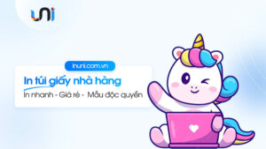 Xưởng in túi giấy nhà hàng độc quyền, giá rẻ tại Hà Nội