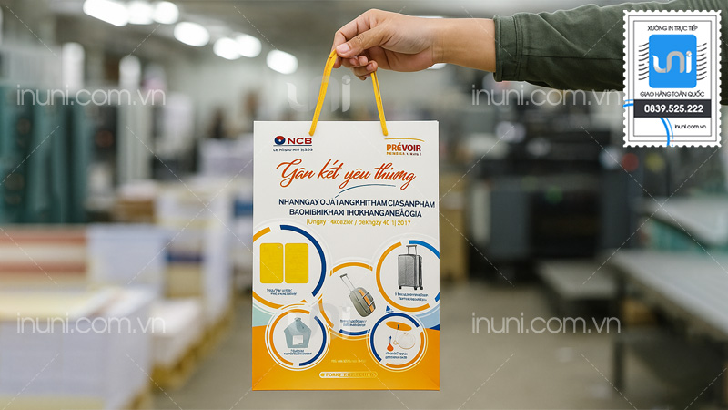 Mẫu túi giấy cho các loại hình bảo hiểm