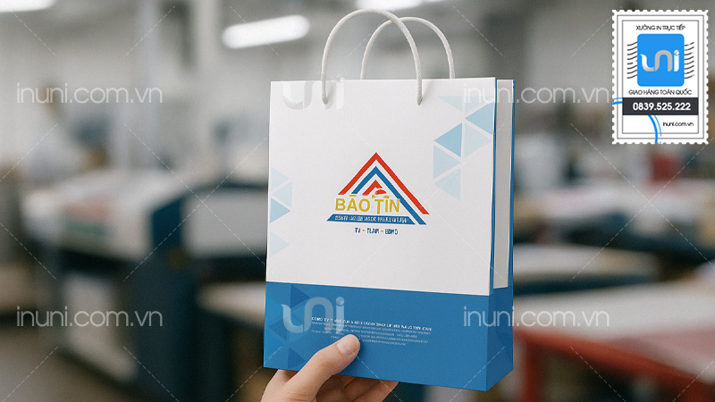Chất liệu túi giấy phù hợp với ngành bất động sản