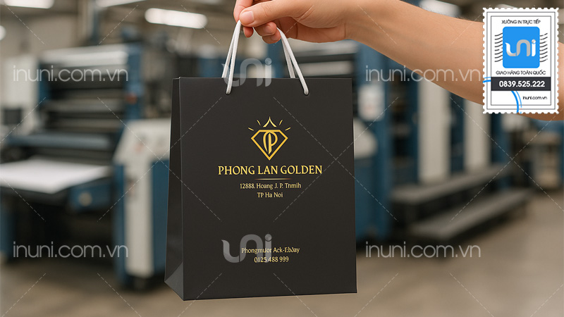 Mẫu túi giấy bất động sản nổi bật