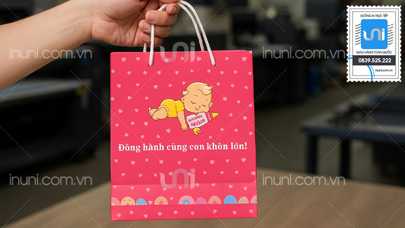 Chất liệu túi giấy nào phù hợp cho shop đồ chơi