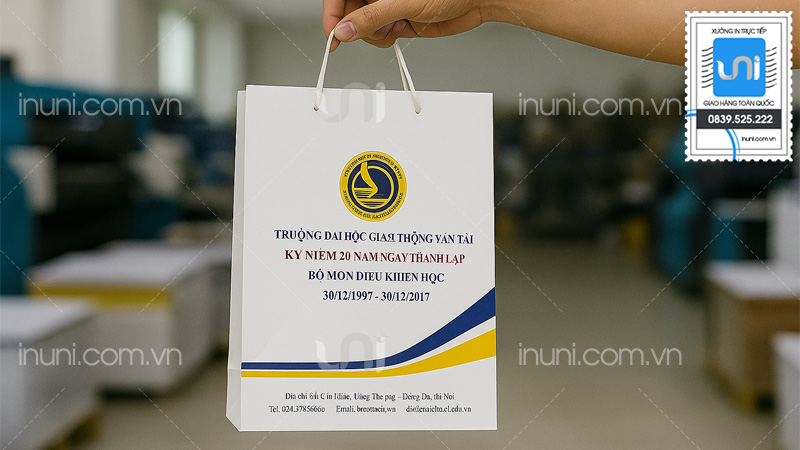 Vai trò của túi giấy thiết kế riêng trong môi trường giáo dục