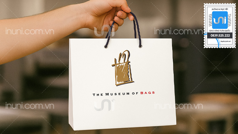 Mẫu thiết kế túi giấy văn phòng phẩm nổi bật