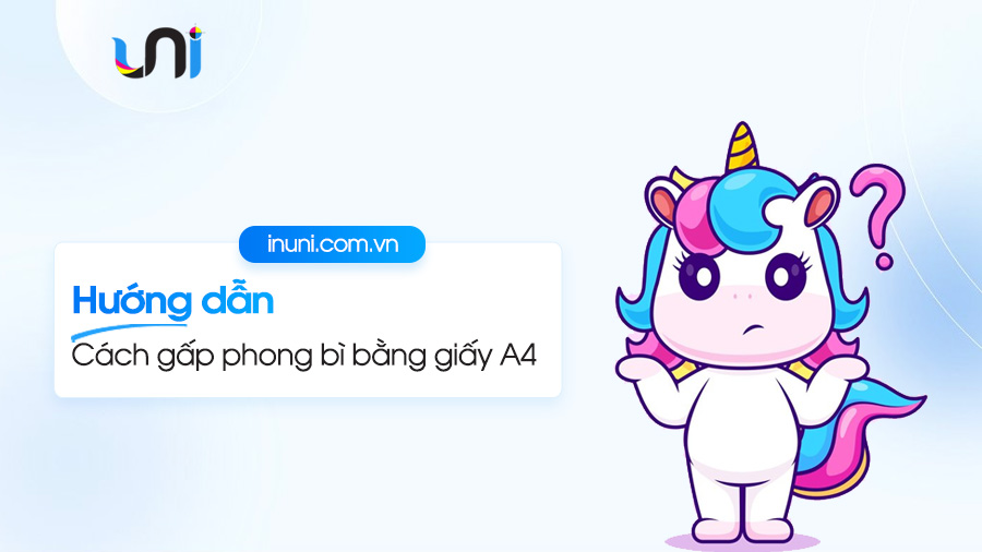 Hướng dẫn cách gấp bao lì xì bằng giấy A4
