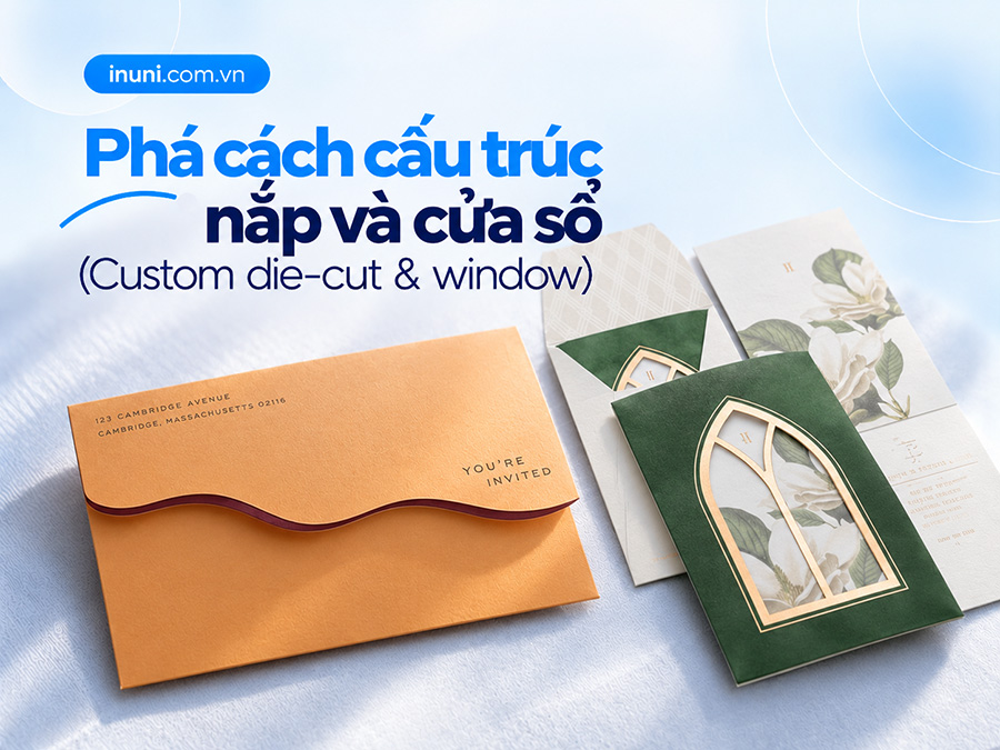 Phá cách cấu trúc nắp và cửa sổ